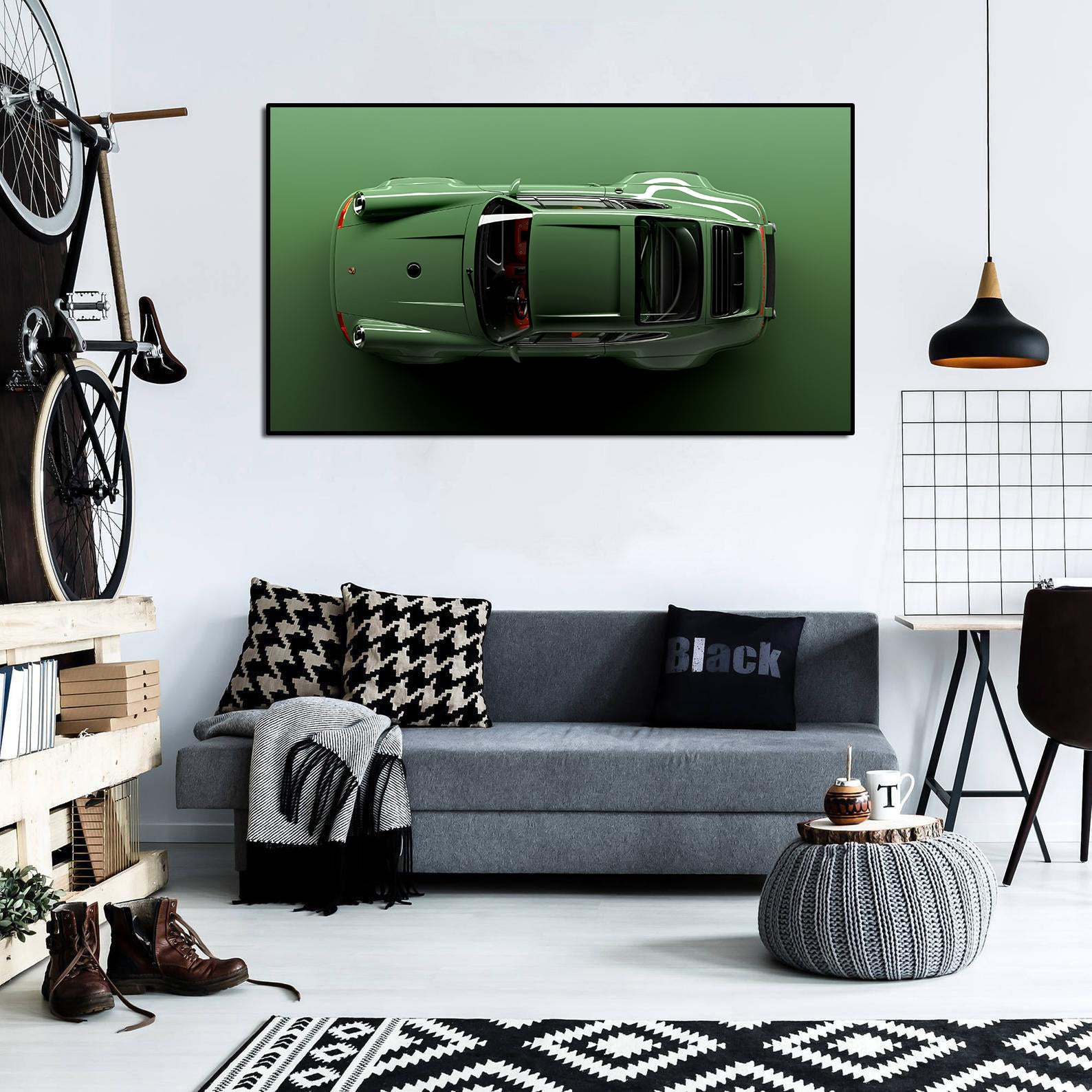 Framed 1 Panel - Porsche 911