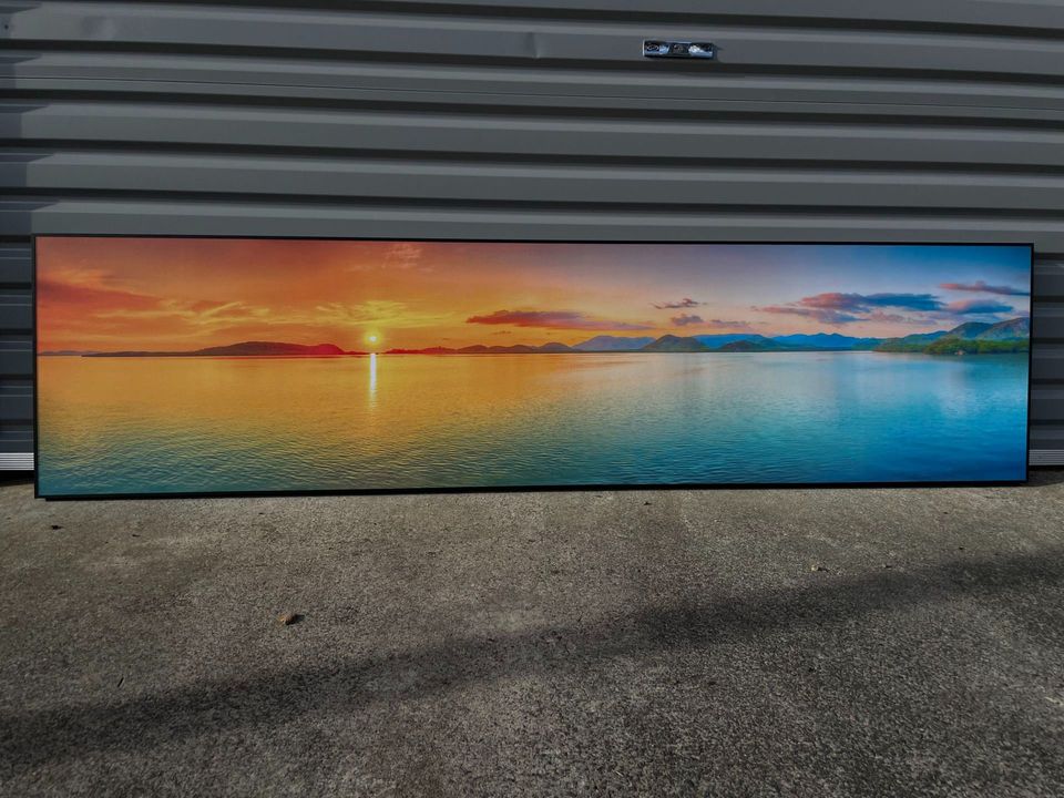 Framed 1 Panel - Finished Products - Sunset Panorama