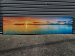 Framed 1 Panel - Finished Products - Sunset Panorama