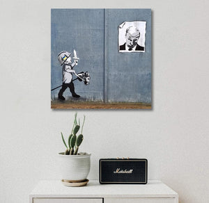 Framed 1 Panel - Banksy