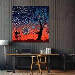 Framed 1 Panel - Dreamtime