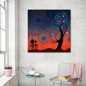 Framed 1 Panel - Dreamtime