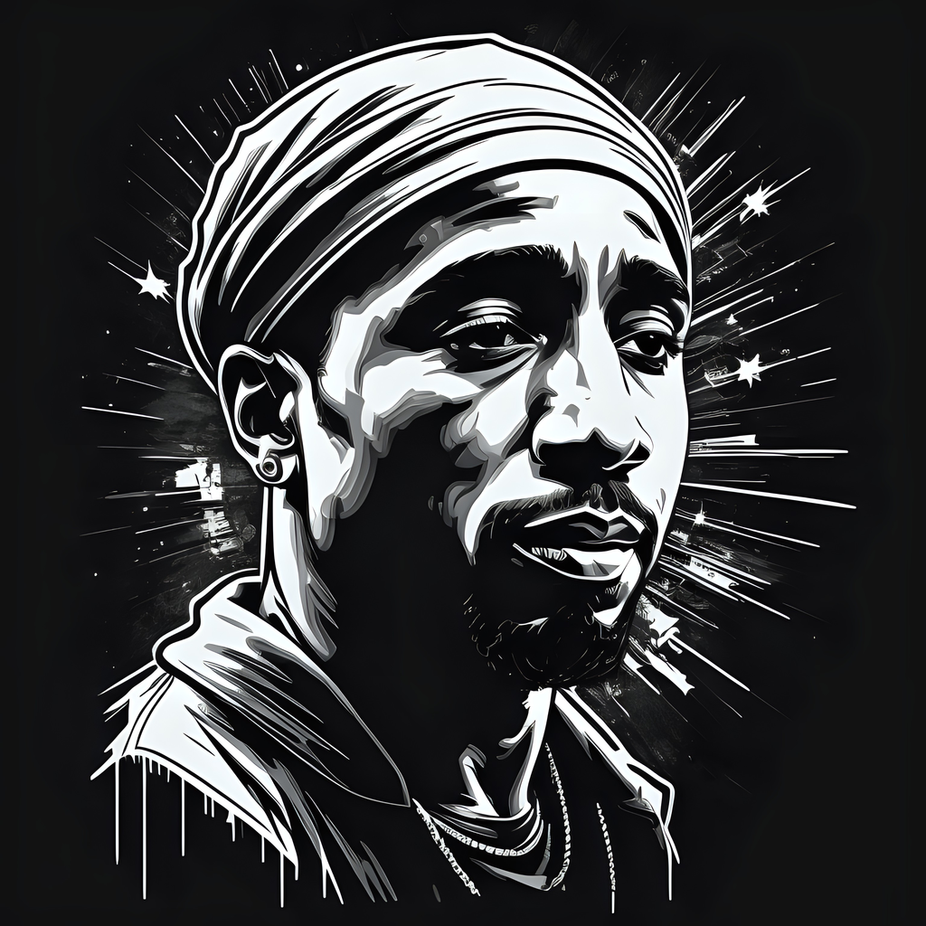 Framed 1 Panel - Tupac