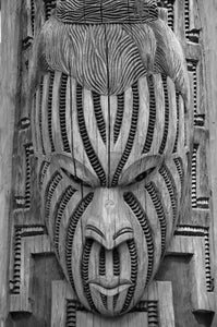 Framed 3 Panels - Maori Art