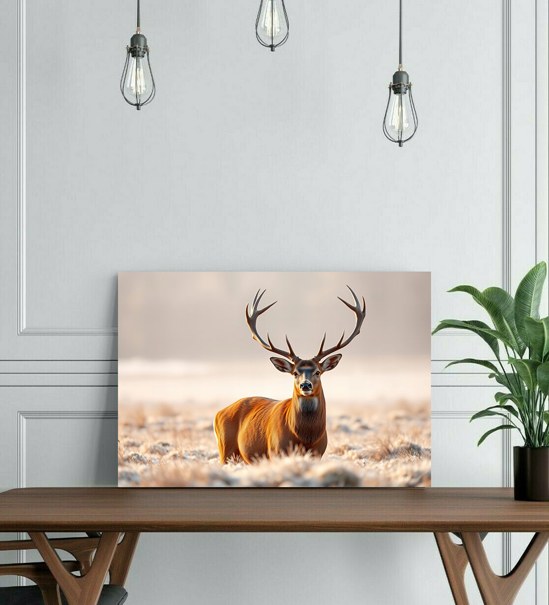 Framed 1 Panel - Stag