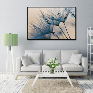 Framed 1 Panel - Dandelion Flower