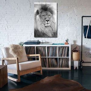 Framed 1 Panel - Lion