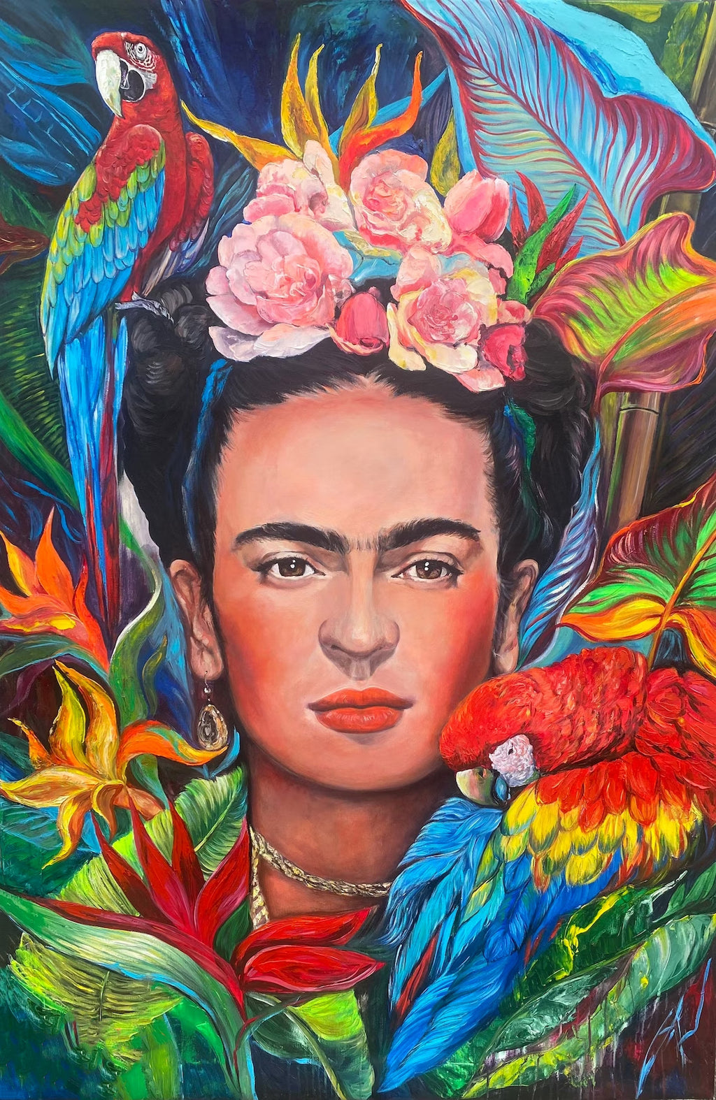 Framed 1 Panel - Frida Kahlo