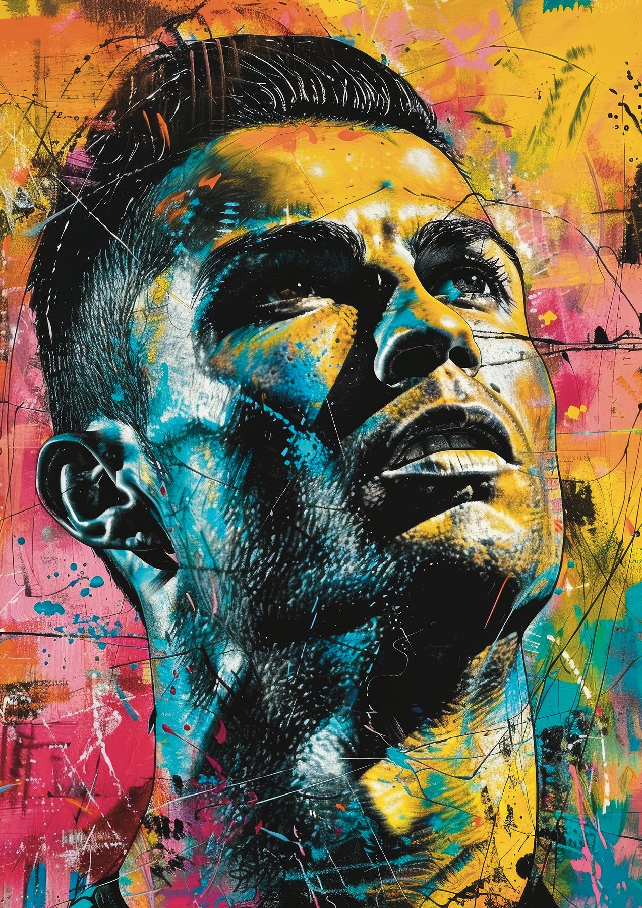 Framed 1 Panel - Cristiano Ronaldo