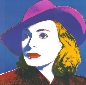 Framed 1 Panel - Ingrid Bergman, 1983 by Andy Warhol