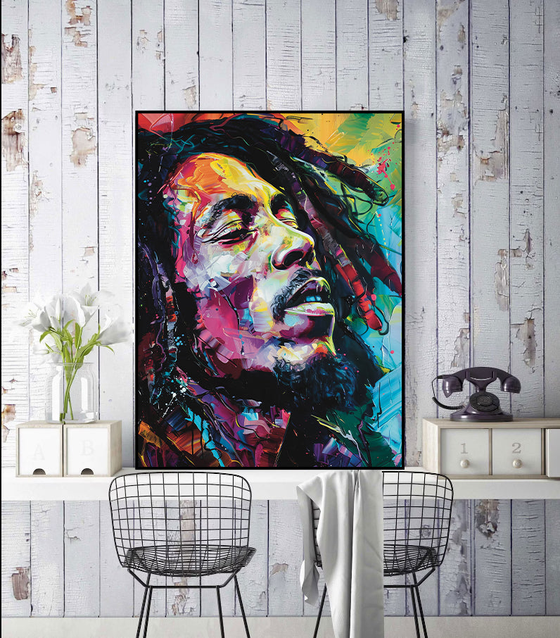 Framed 1 Panel - Bob Marley