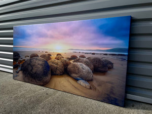 Framed 1 Panel - Moeraki Boulders