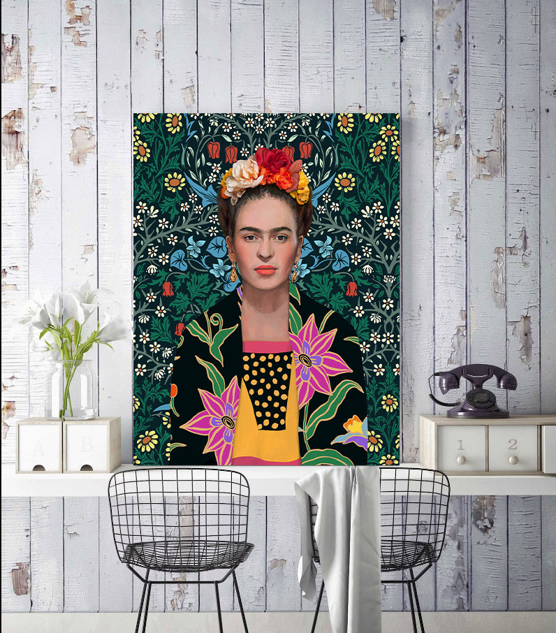 Framed 1 Panel - Frida inspiration