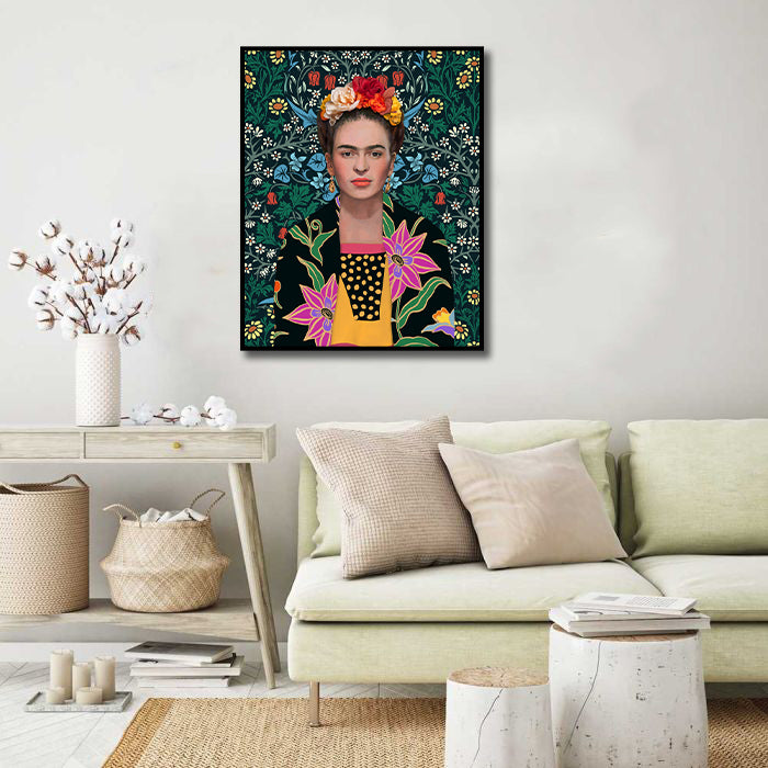 Framed 1 Panel - Frida inspiration