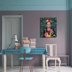 Framed 1 Panel - Frida inspiration