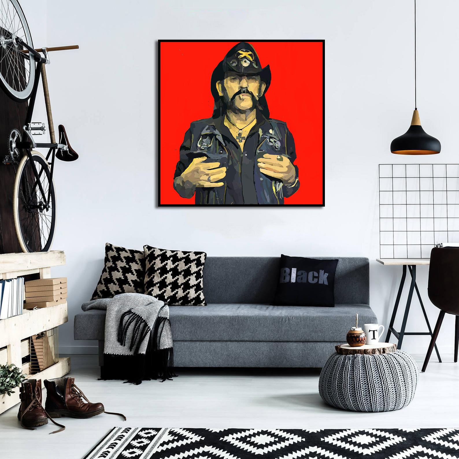 Framed 1 Panel - Lemmy kilmister