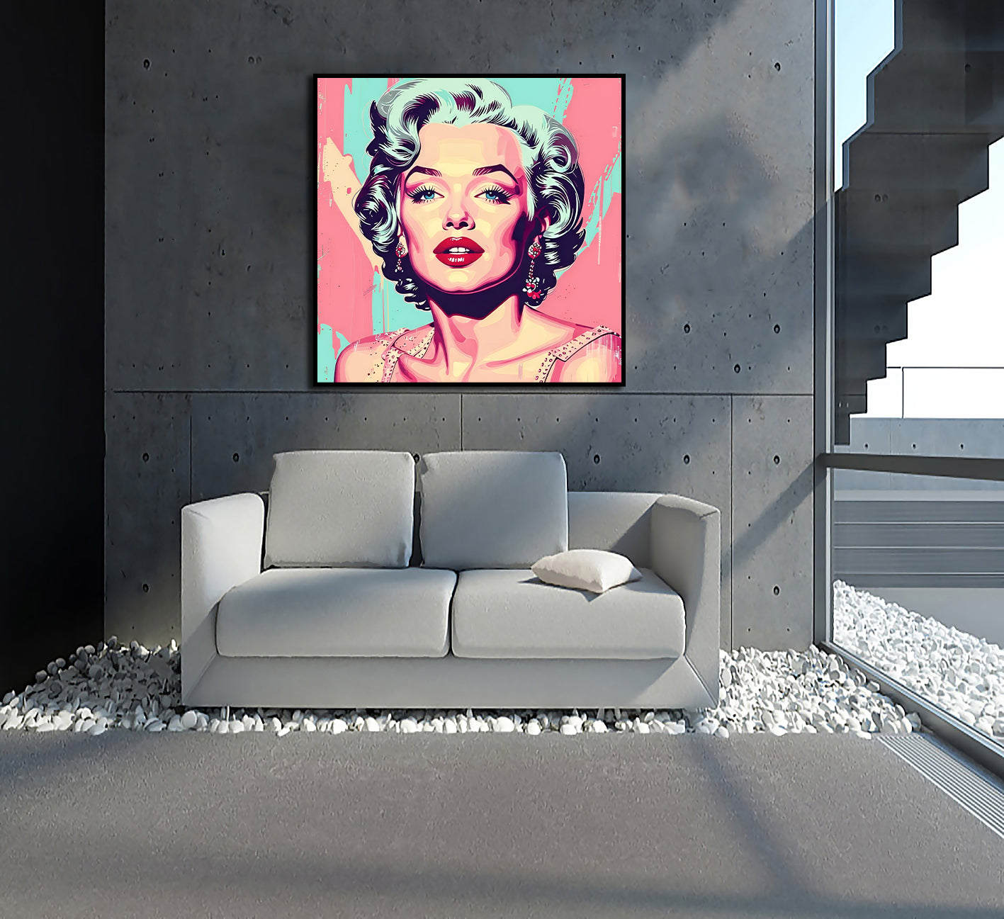 Framed 1 Panel - Marilyn Monroe