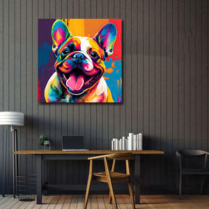 Framed 1 Panel - French Bulldog