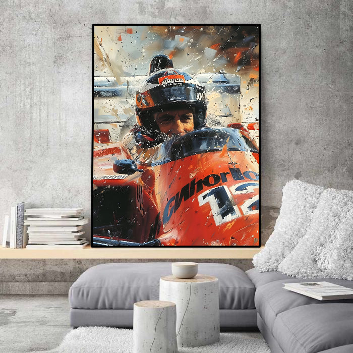 Framed 1 Panel - Ayrton Senna