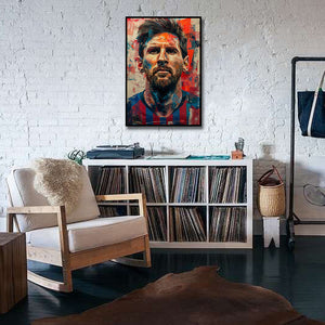 Framed 1 Panel - Lionel Messi