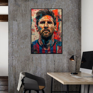 Framed 1 Panel - Lionel Messi