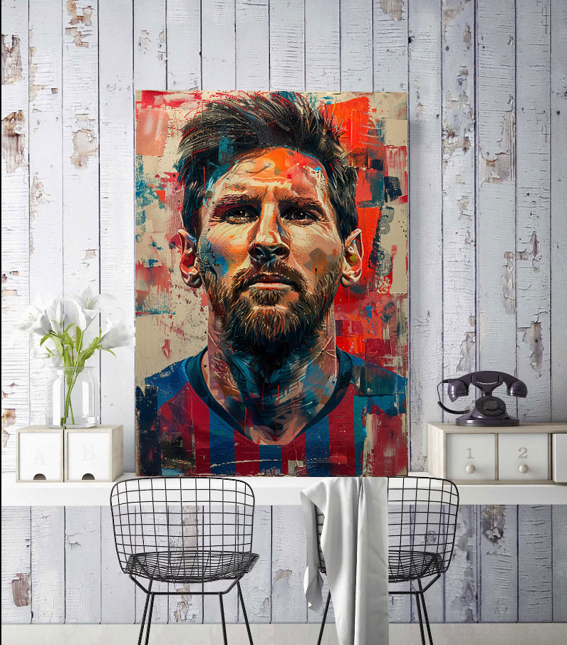 Framed 1 Panel - Lionel Messi