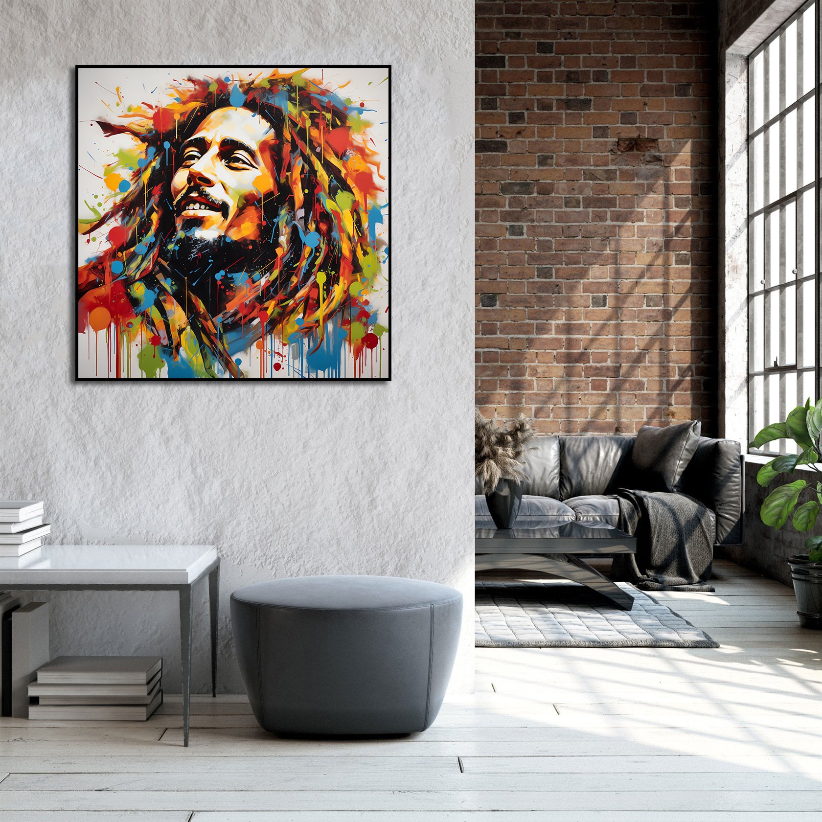 Framed 1 Panel - Bob Marley