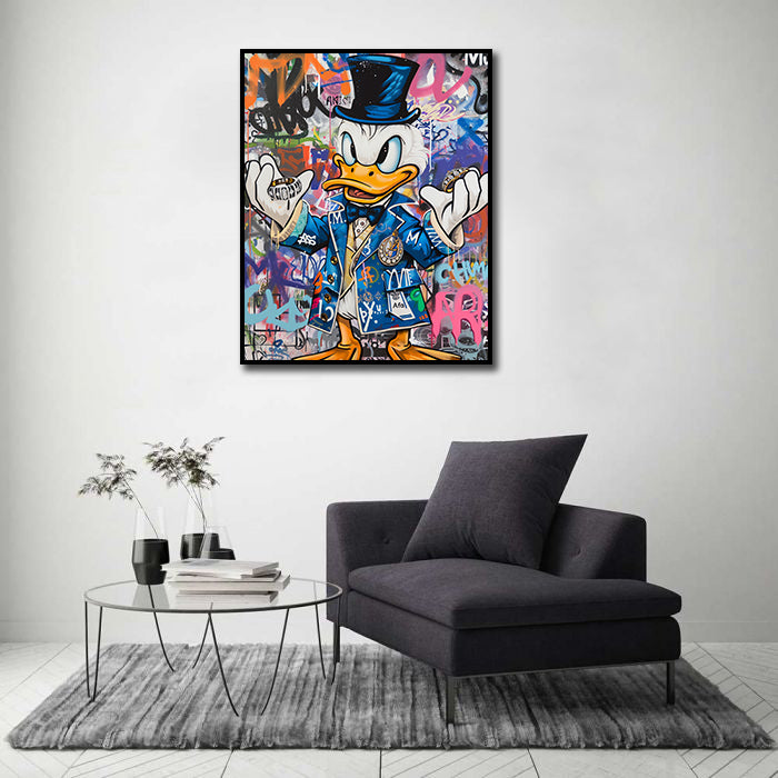 Framed 1 Panel - Donald Duck