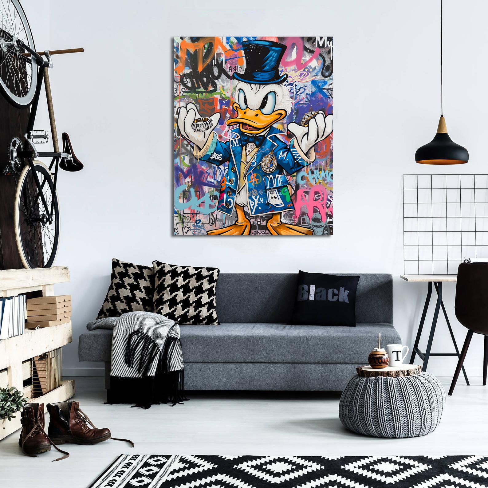 Framed 1 Panel - Donald Duck