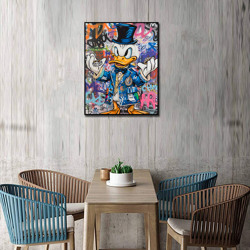 Framed 1 Panel - Donald Duck