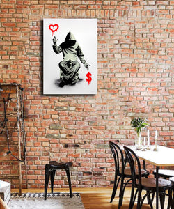 Framed 1 Panel - Banksy