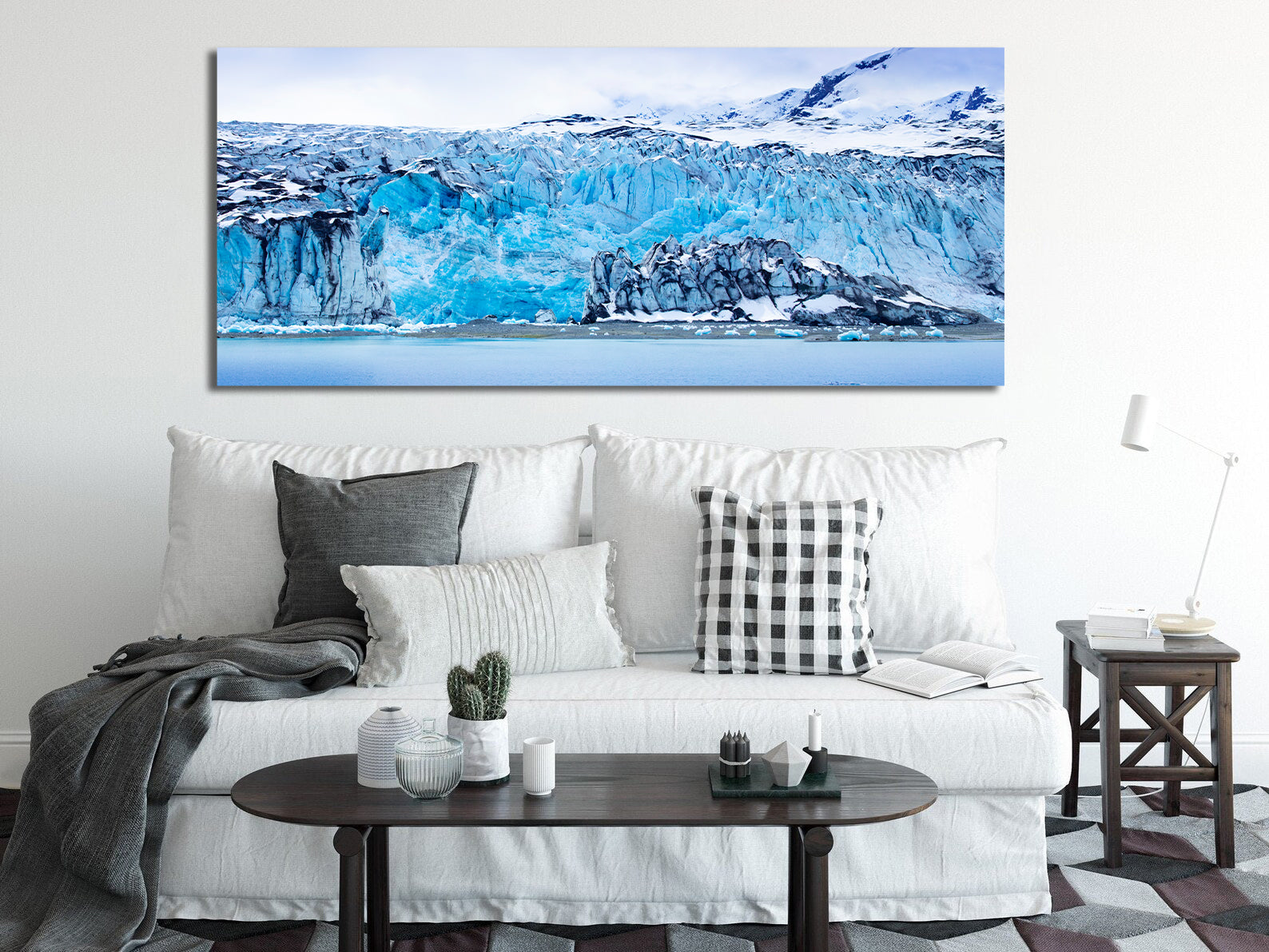 Framed 1 Panel - World Natural Heritage - Alaska Glacier Bay