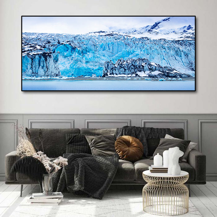 Framed 1 Panel - World Natural Heritage - Alaska Glacier Bay