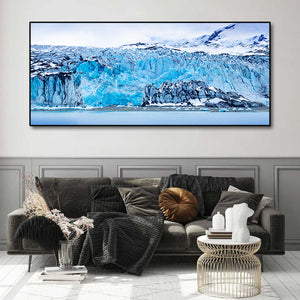 Framed 1 Panel - World Natural Heritage - Alaska Glacier Bay