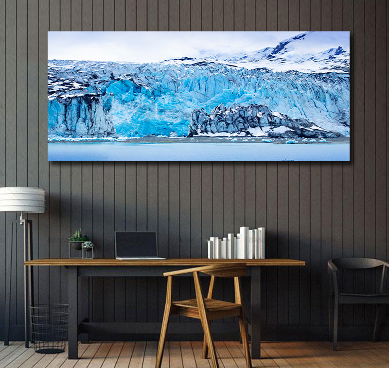 Framed 1 Panel - World Natural Heritage - Alaska Glacier Bay