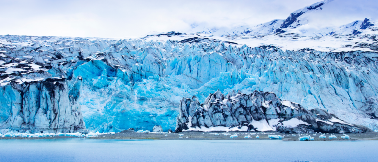 Framed 1 Panel - World Natural Heritage - Alaska Glacier Bay