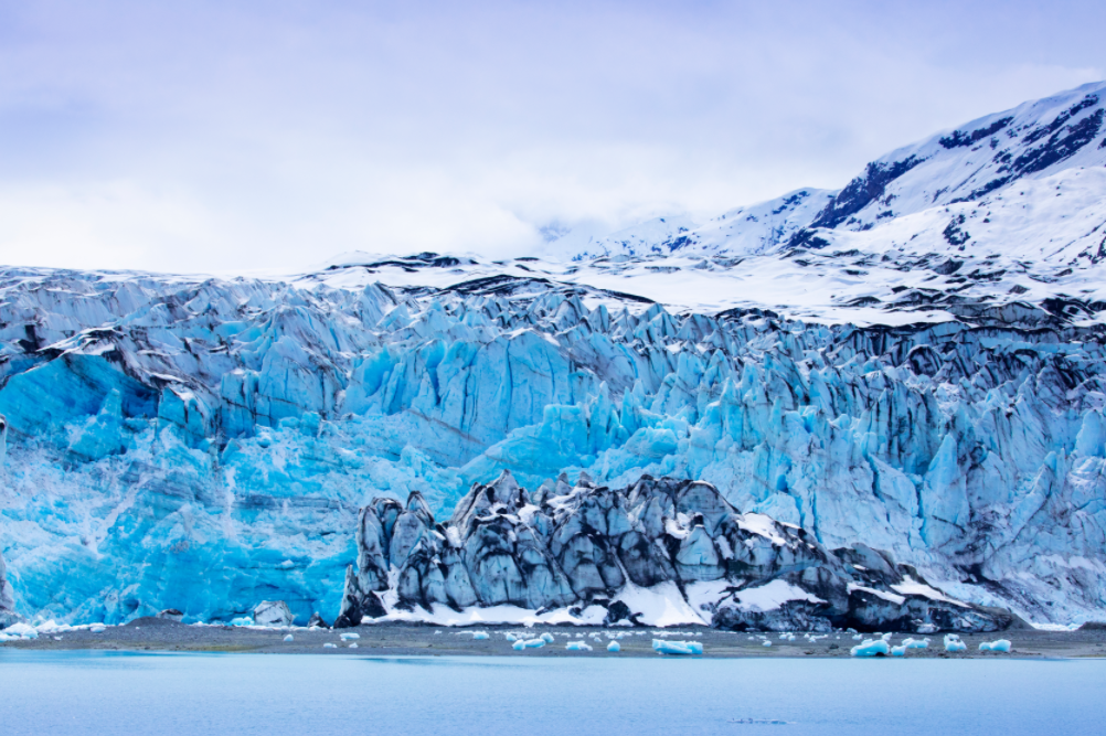 Framed 1 Panel - World Natural Heritage - Alaska Glacier Bay