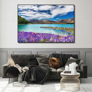 Framed 1 Panel - Lake Tekapo, New Zealand