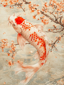 Framed 3 Panels - Japanese Koi