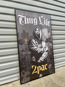 Framed 1 Panel - Finished Products - Tupac