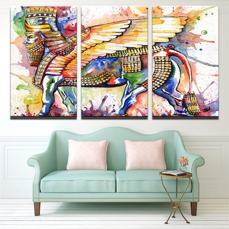 Framed 3 Panels - Abstract