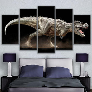 Framed 5 Panels - Dinosaur