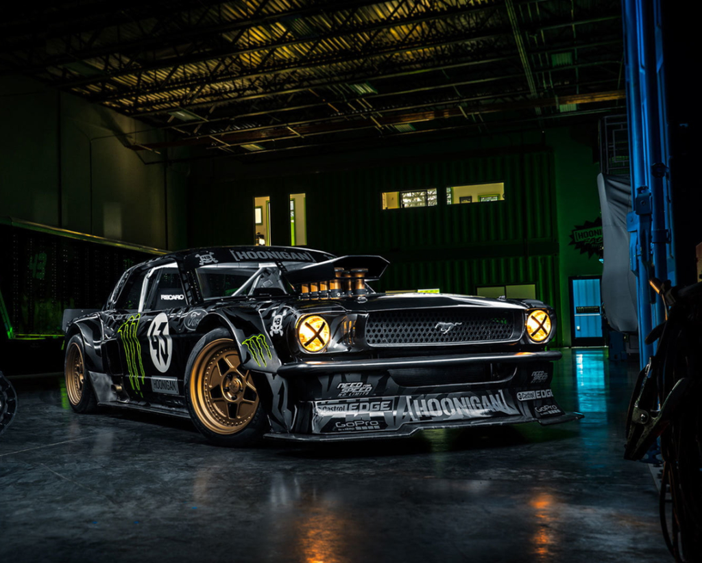 Framed 1 Panel - Ken block' Ford Mustang