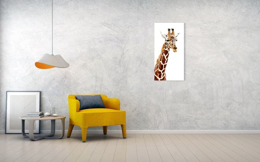 Framed 1 Panel - Giraffe Art