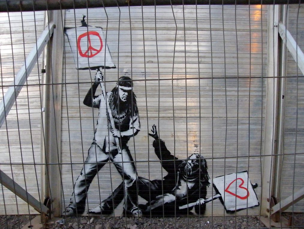 Framed 1 Panel - Banksy