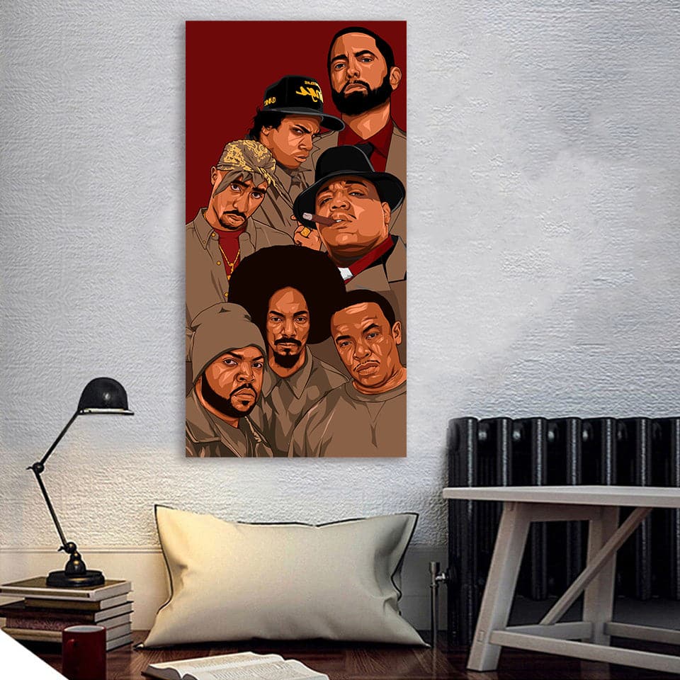 Framed 1 Panel - Rap Star