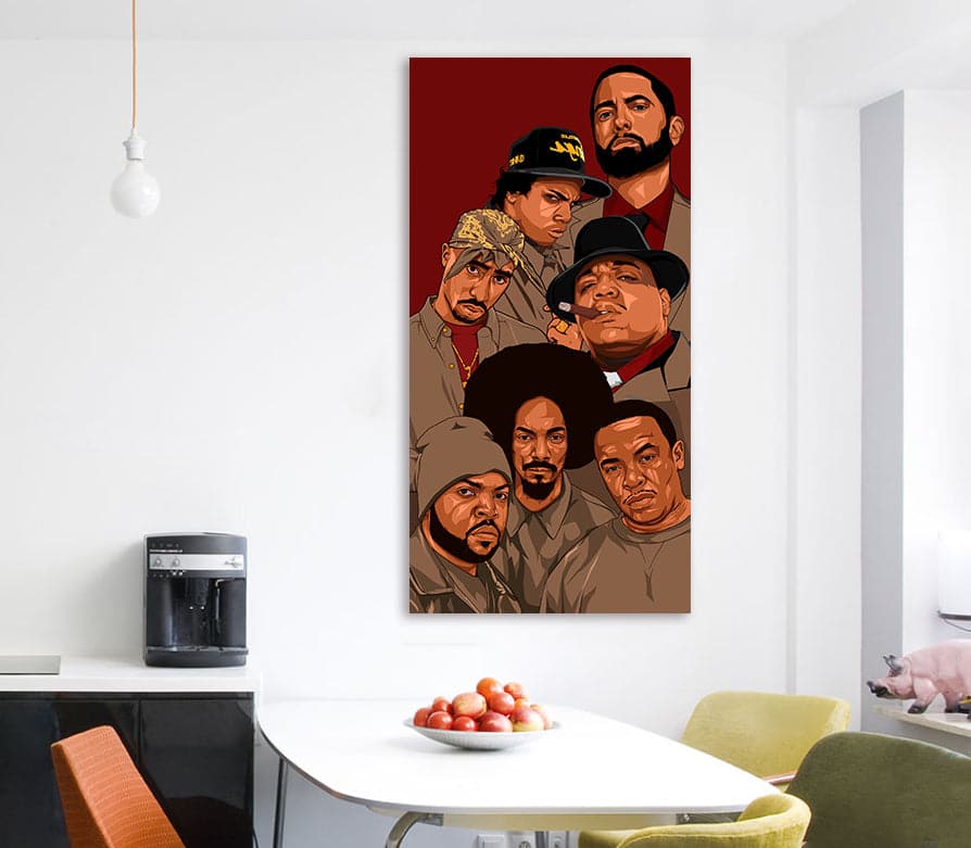 Framed 1 Panel - Rap Star