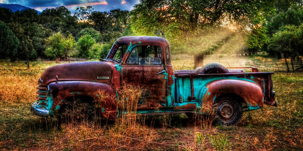 Framed 1 Panel - Rustic Truck