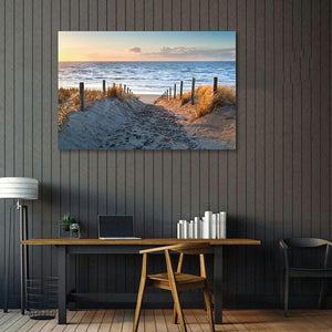 Framed 1 Panel - New Zealand 90 Miles Beach