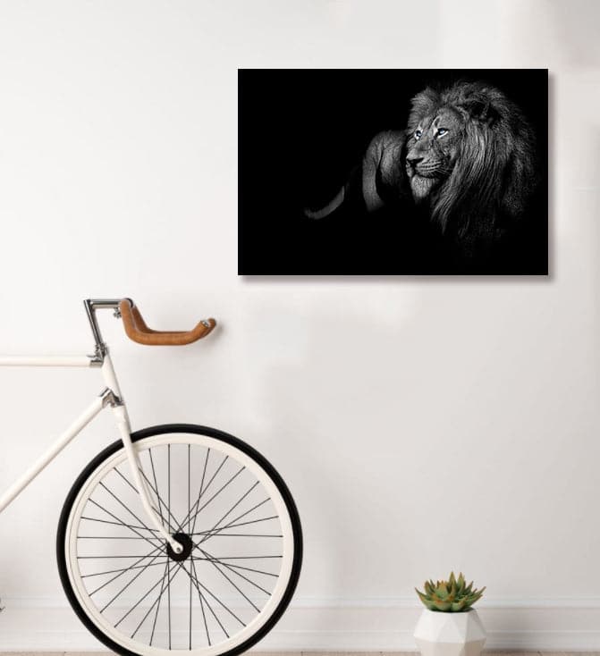 Framed 1 Panel - Lion